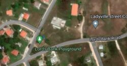 Large lot in Ladyville