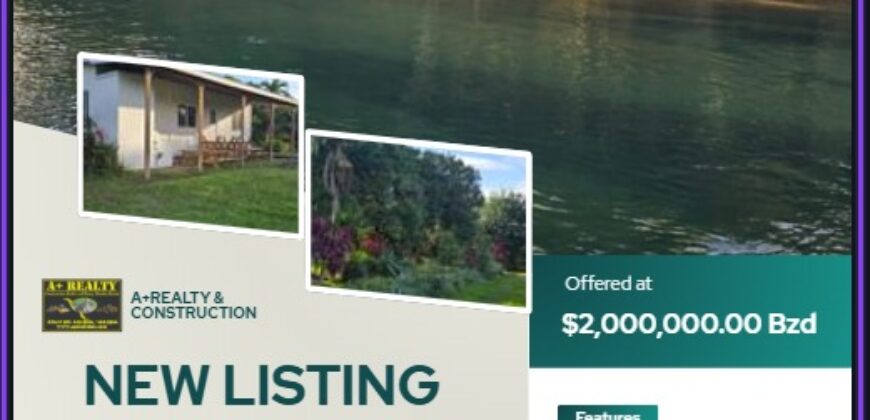 FOR SALE – 100 ACRES – PRIME LAND IN JAGUAR PAW, BELIZE