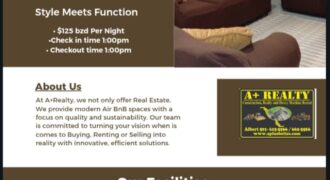 ✨ ELEGANT 1-BEDROOM AIRBNB HOME – LADYVILLE ✨