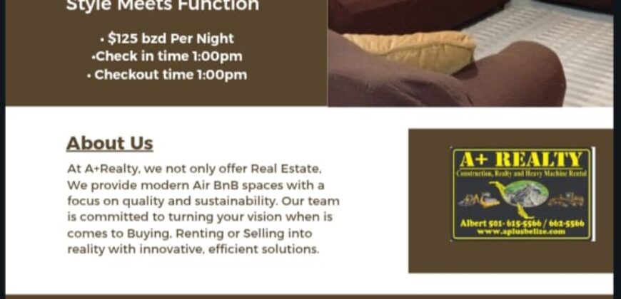 ✨ ELEGANT 1-BEDROOM AIRBNB HOME – LADYVILLE ✨