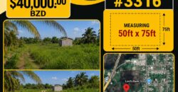Land For Sale (Ladyville) Lords Bank(Hollywood)